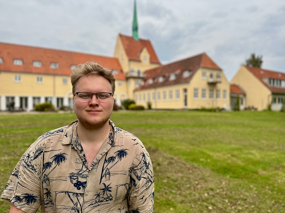 Kristian går på højskole for at få selvtillid